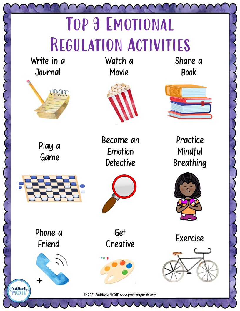 Top 9 Emotional Regulation Activities - Positively Moxie